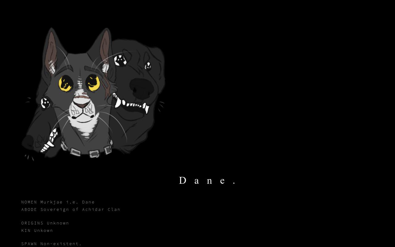 Carrd profile picture for @dane